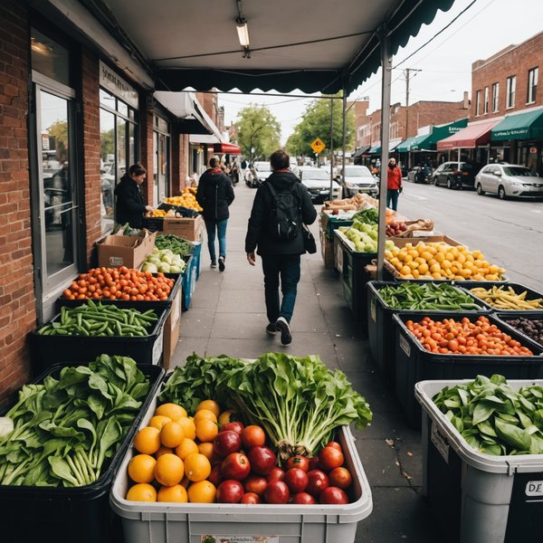 Quelles stratégies pour organiser un marché de quartier zéro déchet ?