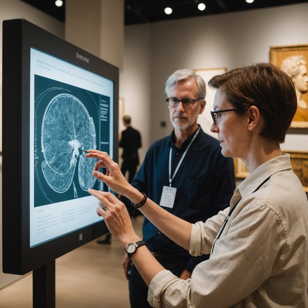 Comment les musées peuvent-ils utiliser la technologie pour rendre leurs expositions accessibles aux malvoyants ?